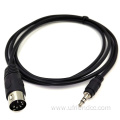 Pvc Stereo Audio 3.5Mm Jack To Din Cable